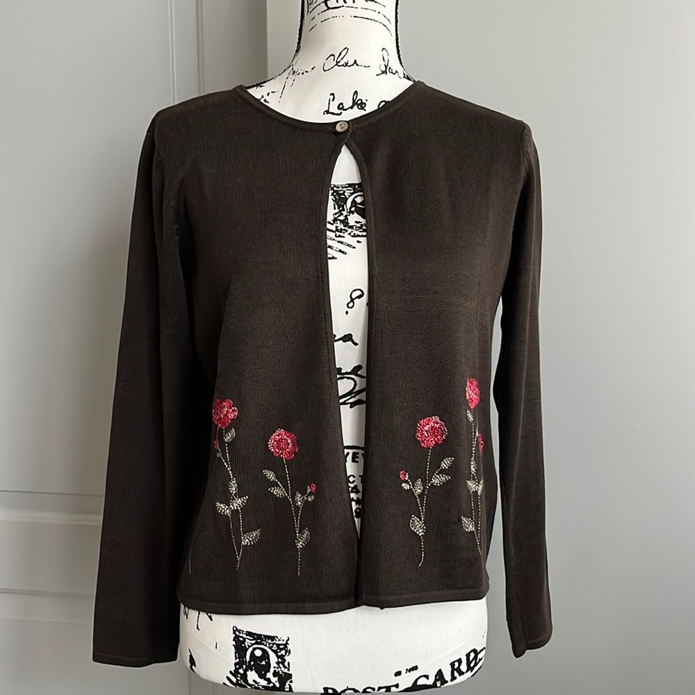 Vintage Petite Sophisticate Cardigan